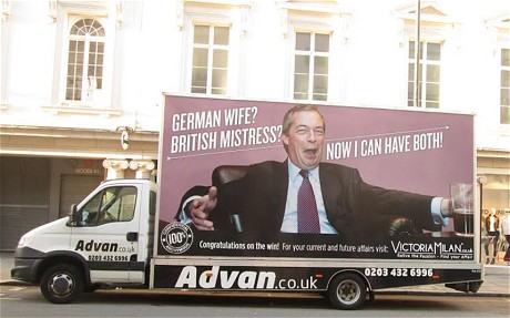 Farage Advan in London